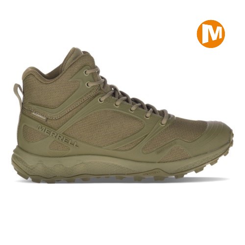 Merrell Breacher Tactical Sicherheitsschuhe Herren Olivgrün [DE-UGQHY]